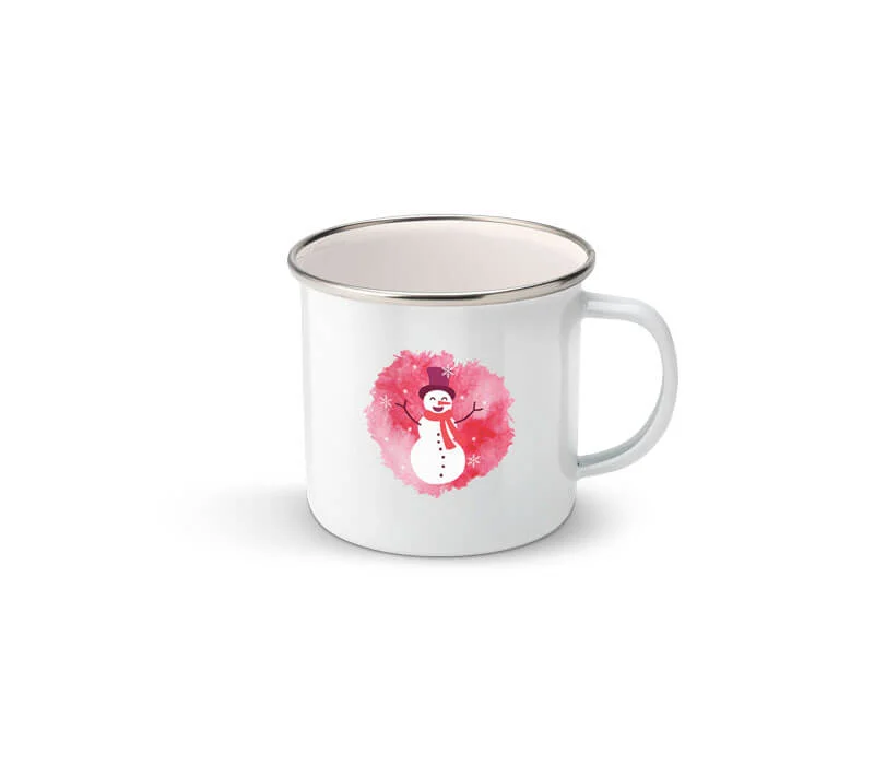 Mug “Joyeux Noël” – Bonhomme de neige