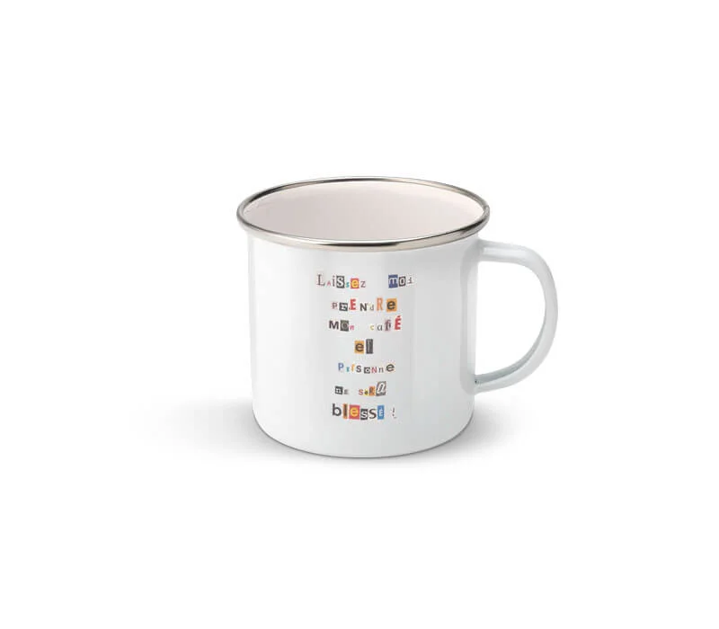 Mug lettre anonyme