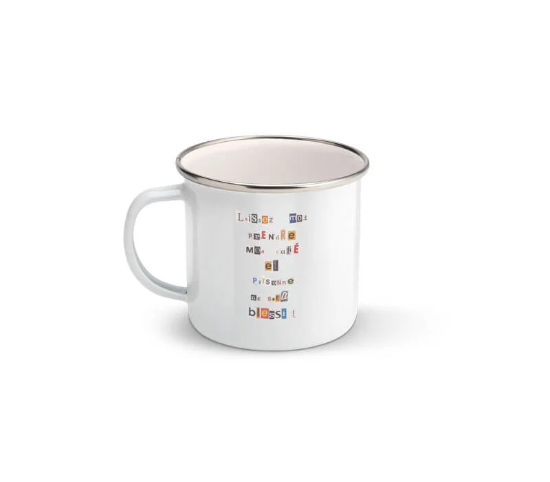 Mug lettre anonyme