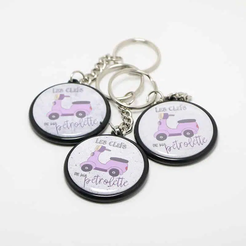Porte-clefs original les clefs de ma pétrolette