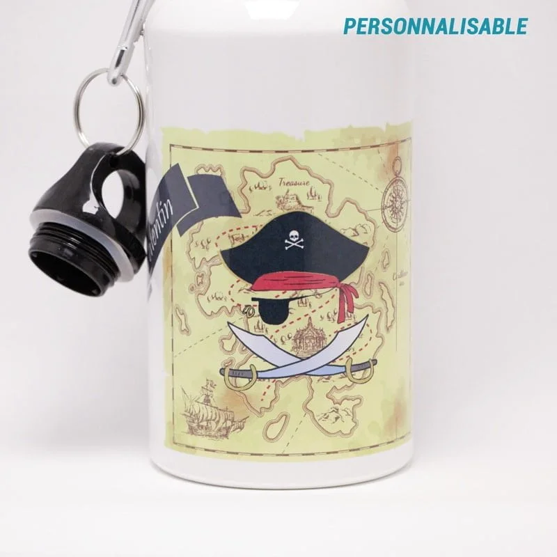 Gourde personnalisée modèle pirate