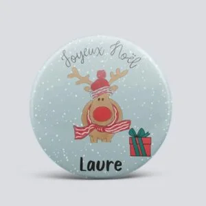 Marque place joyeux Noël Rudolph